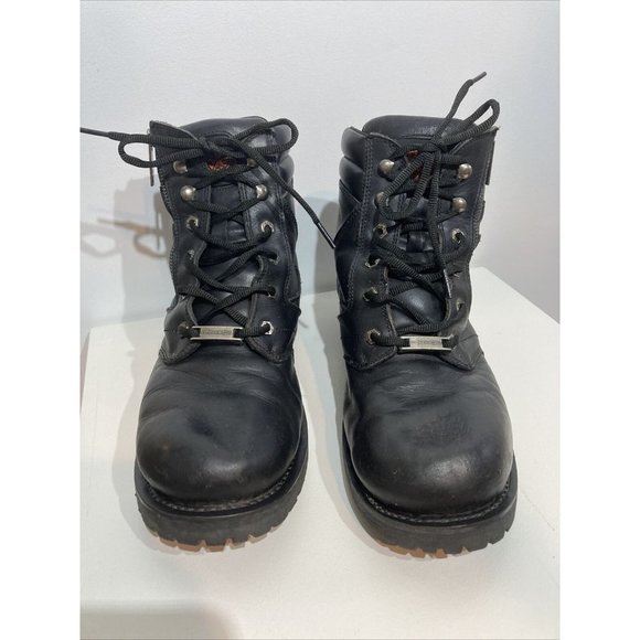 Milwaukee Other - MILWAUKEE LEATHER BOOTS Biker Motorcycle size 11 black